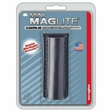 PERFECTPITCH Maglite AA Mini Mag Leather Holster - Black PE3289176